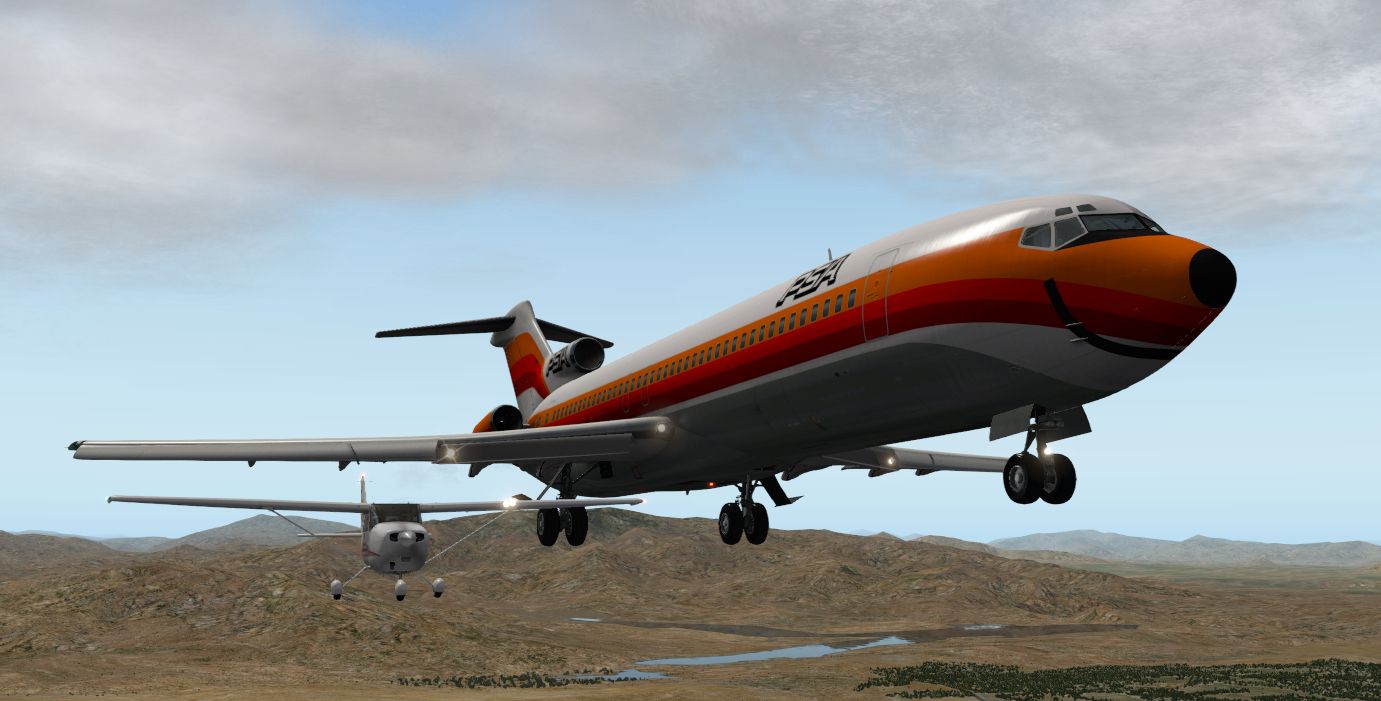 Boeing 727-214 — PSA182